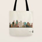 cincinnati ohio skyline Tote Bag Gallery Image 1