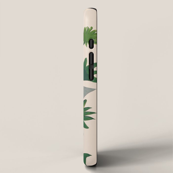 Contemporary Botanical Garden Foxglove in Bloom iPhone Case Gallery Image 2