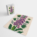 Contemporary Botanical Garden Foxglove in Bloom Jigsaw Puzzle Gallery Image 2