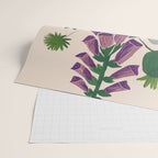 Contemporary Botanical Garden Foxglove in Bloom Wrapping Paper Gallery Image 2
