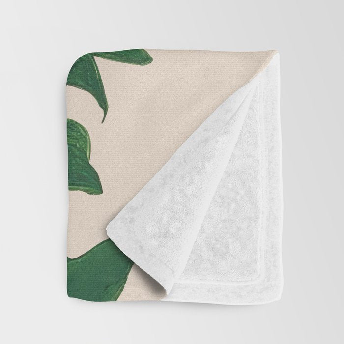 Contemporary Botanical Garden Foxglove in Bloom Throw Blanket Gallery Image 3