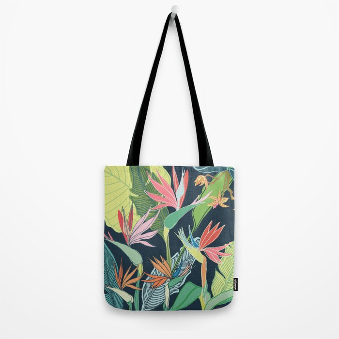 Tropical Bird of Paradise Tote Bag Gallery Image 2