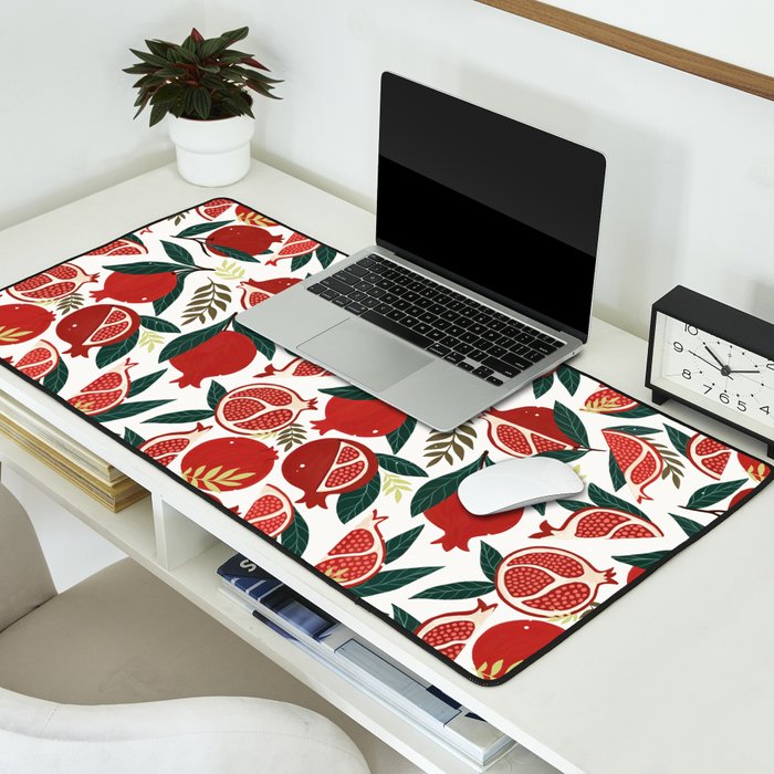 Pomegranate Desk Mat Gallery Image 2