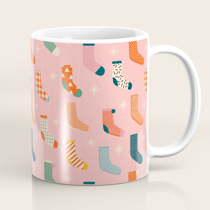 Christmas socks Coffee Mug Gallery Image 1