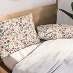 Autumn Amethyst Floral Pillow Sham Gallery Image 2