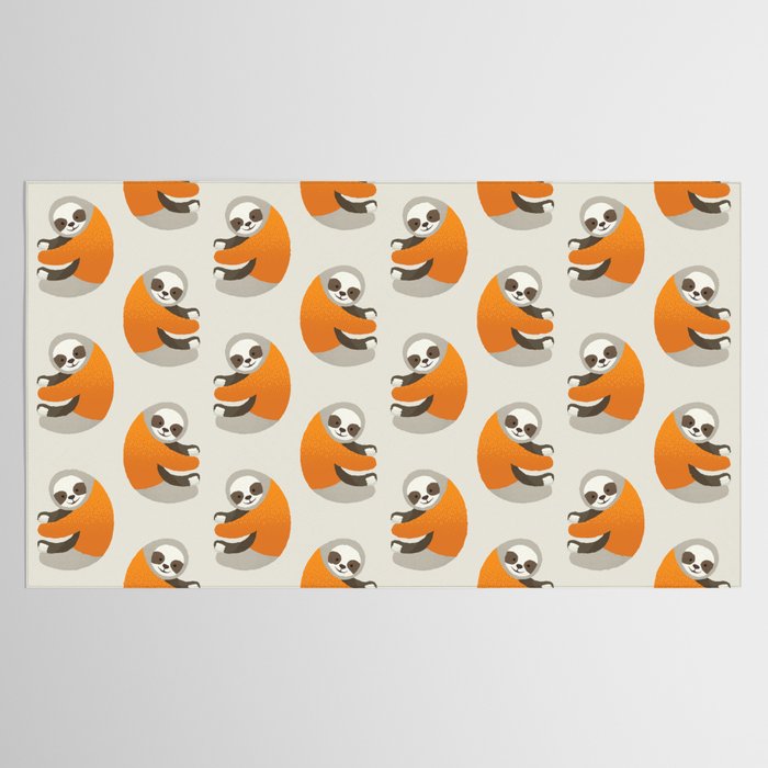 Whimsy Sloth Tablecloth Gallery Image 2