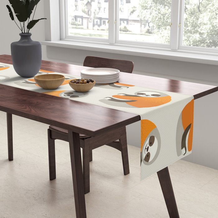 Whimsy Sloth Table Runner Gallery Image 2