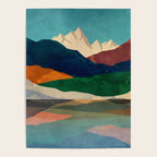 Mountains by the lake Poster Gallery Image 4