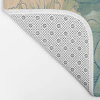 Blue Bud Vase Bath Mat Gallery Image 2