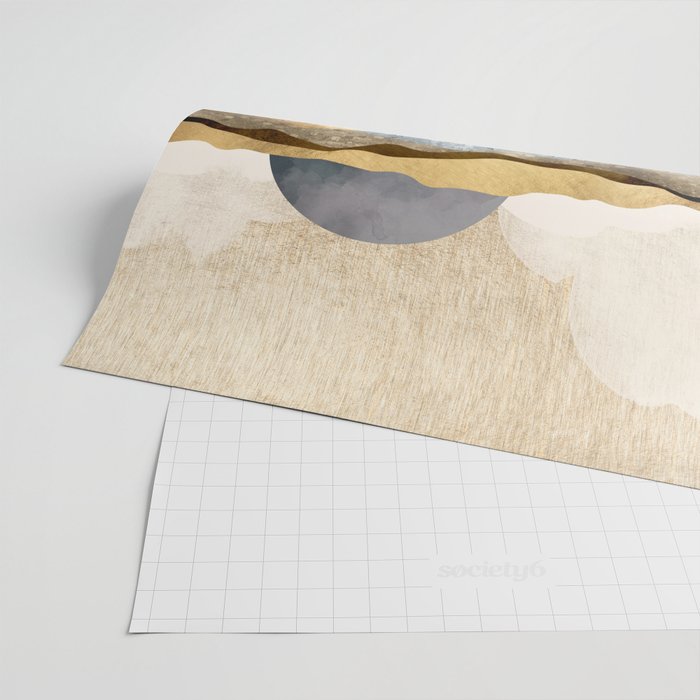 Golden Vista Wrapping Paper Gallery Image 2