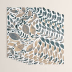 Watercolor branches and leaves - neutral Wrapping Paper Gallery Image 3