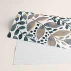 Watercolor branches and leaves - neutral Wrapping Paper Gallery Image 2
