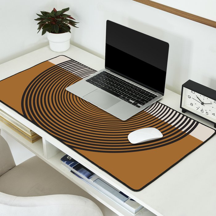Mid Century Style, Retro  Desk Mat Gallery Image 2
