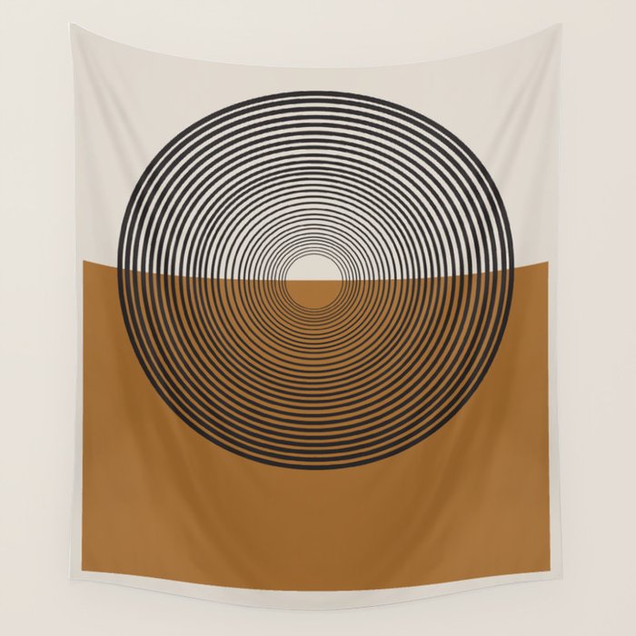 Mid Century Style, Retro  Wall Tapestry Gallery Image 4