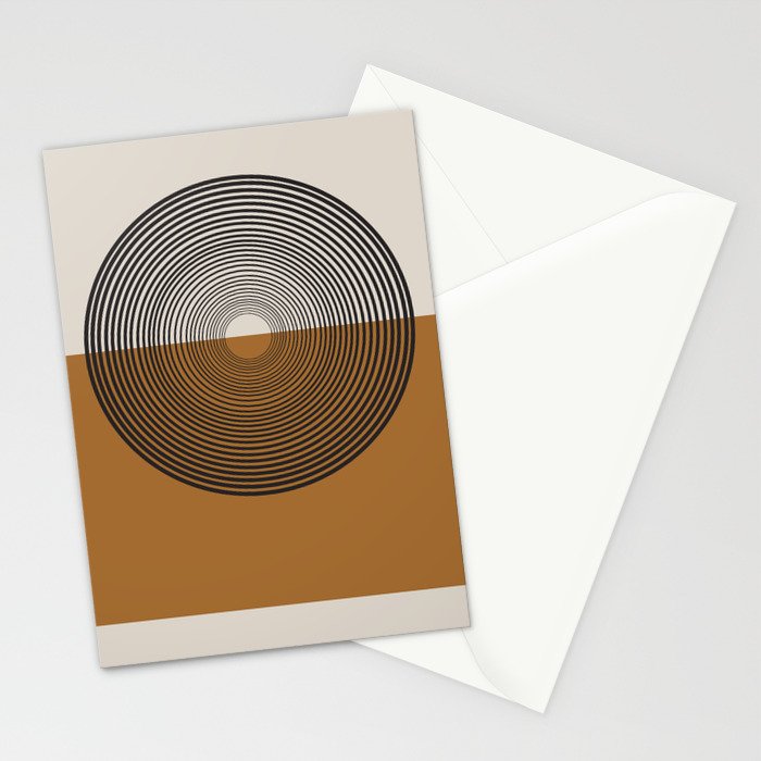 Mid Century Style, Retro  Stationery Card Gallery Image 2