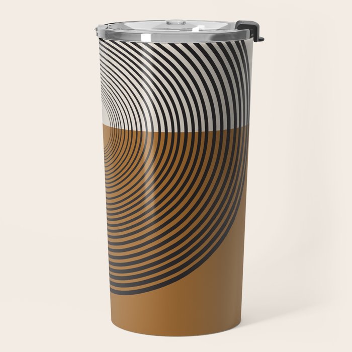 Mid Century Style, Retro  Travel Mug Gallery Image 2