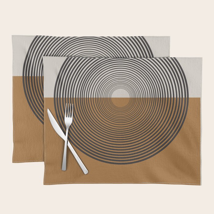 Mid Century Style, Retro  Placemat Gallery Image 1