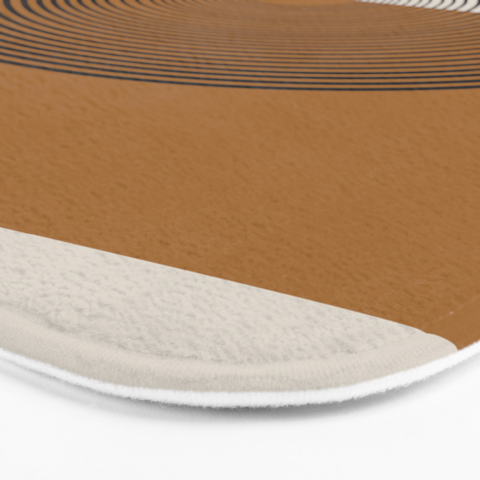 Mid Century Style, Retro  Bath Mat Gallery Image 3