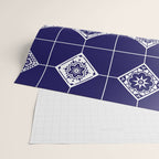 Talavera Mexican Tile - Porcelain Palette Wrapping Paper Gallery Image 2