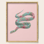 FLORAL SNAKE Serving Tray Gallery Image 1
