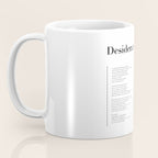 Desiderata by Max Ehrmann  Coffee Mug Gallery Image 3