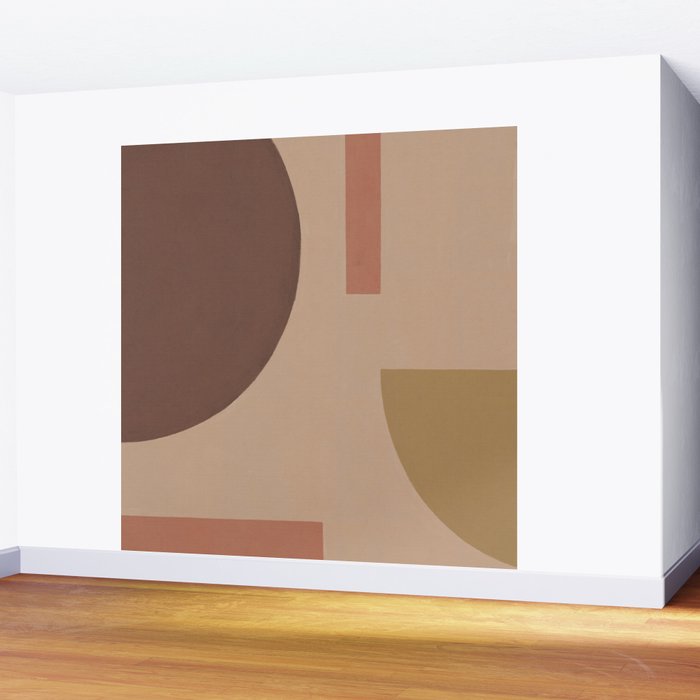 Geometric Shapes #1 Wall Mural Gallery Image 2