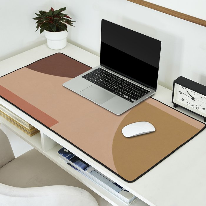 Geometric Shapes #1 Desk Mat Gallery Image 2