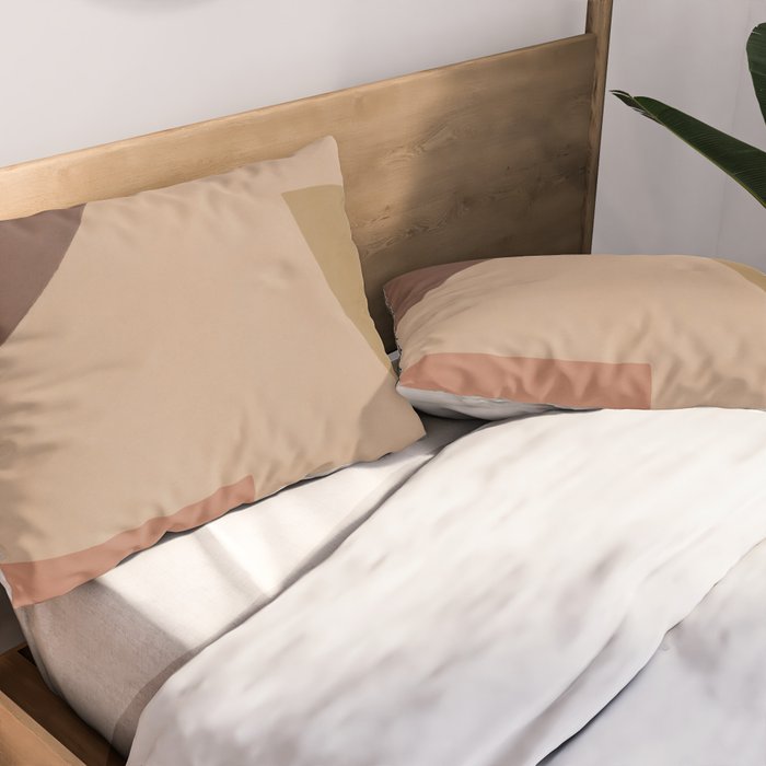 Geometric Shapes #1 Pillow Sham Gallery Image 2