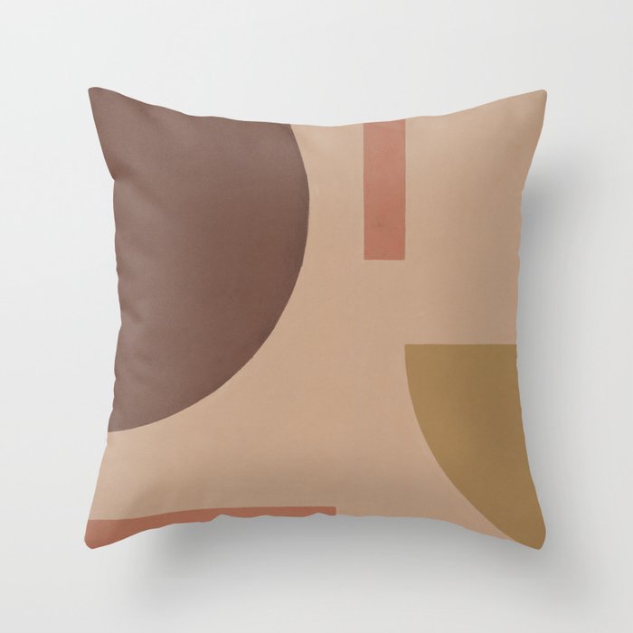 Geometric Shapes #1 Throw Pillow Gallery Image 6
