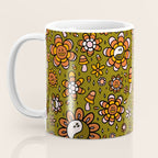 Candy Corn Flower Print Coffee Mug Gallery Image 3
