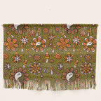 Candy Corn Flower Print Wall Hanging Gallery Image 1