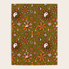 Candy Corn Flower Print Poster Gallery Image 4