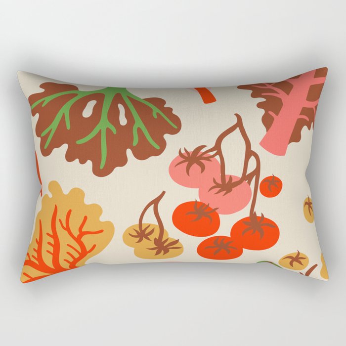 FARMFOLK SALAD Rectangular Pillow Gallery Image 2
