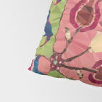 Safavid Rug Detail Abstract Low Poly Geometric Vector Art Pillow Sham Gallery Image 4