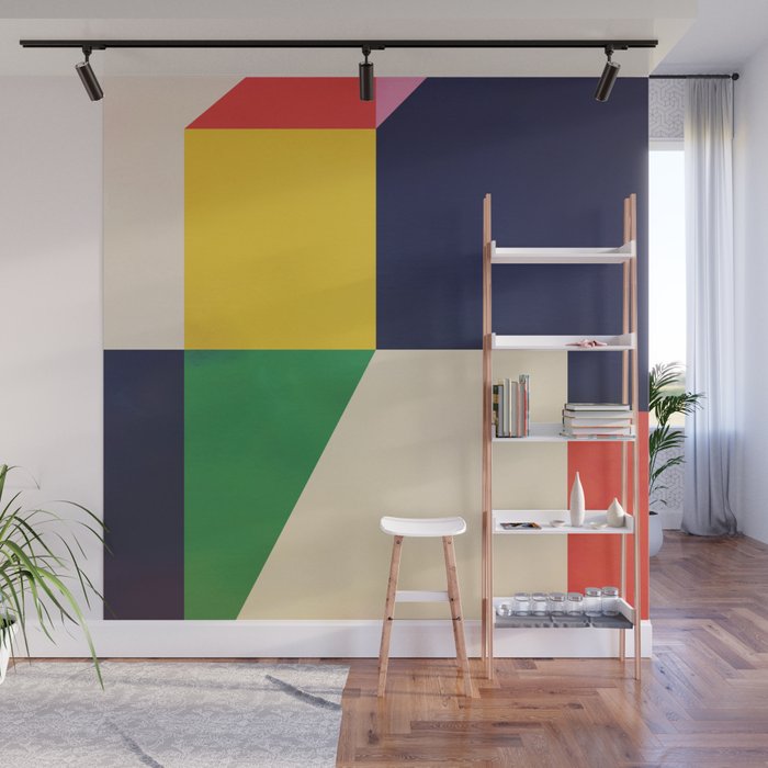 Geometric Shapes 114 Wall Mural Gallery Image 1