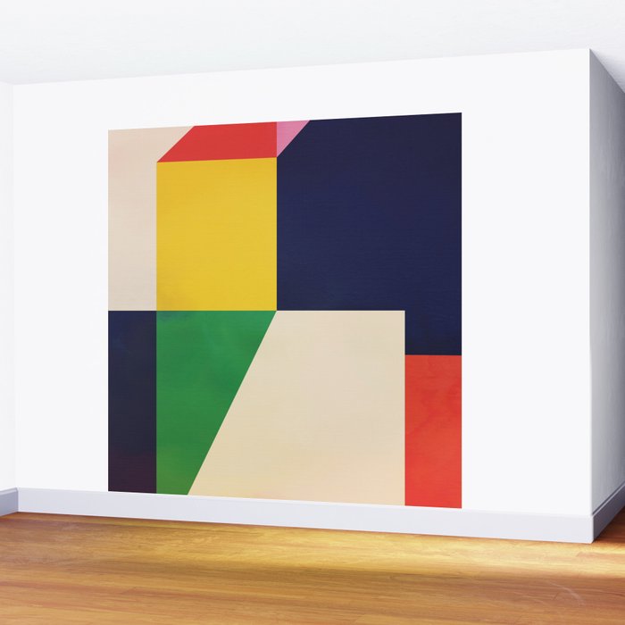 Geometric Shapes 114 Wall Mural Gallery Image 2