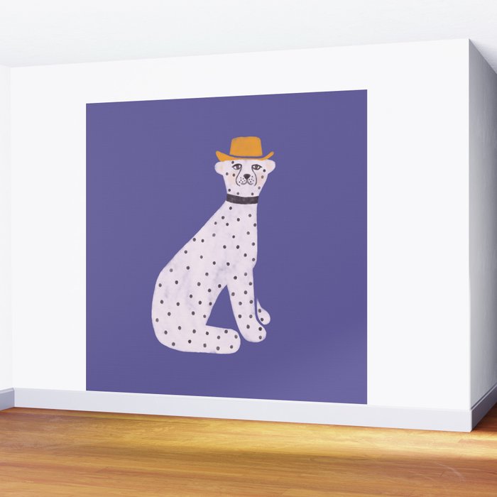 Snow Leopard Wall Mural Gallery Image 2