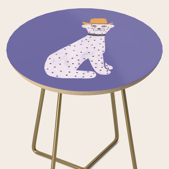 Snow Leopard Side Table Gallery Image 2