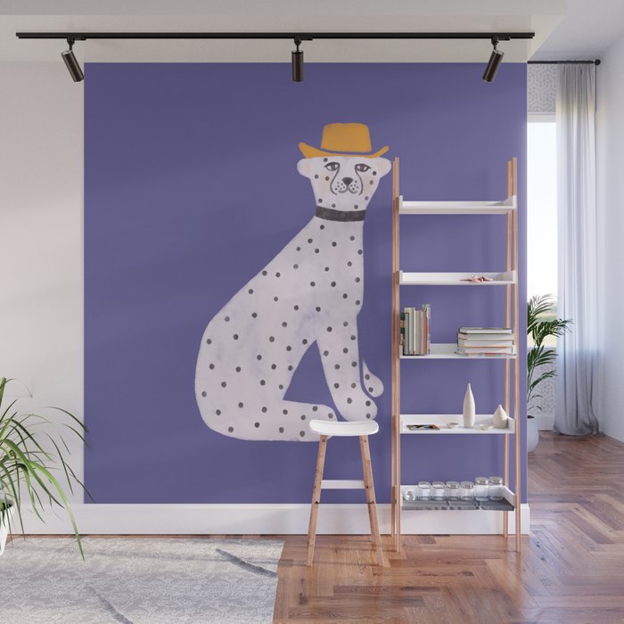 Snow Leopard Wall Mural Gallery Image 1