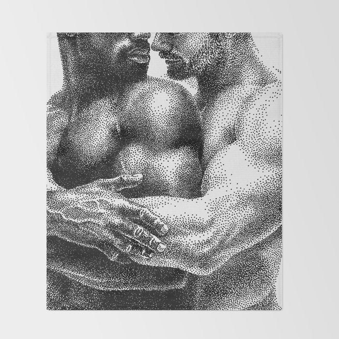 Embrace - NOODDOODs Throw Blanket Gallery Image 2
