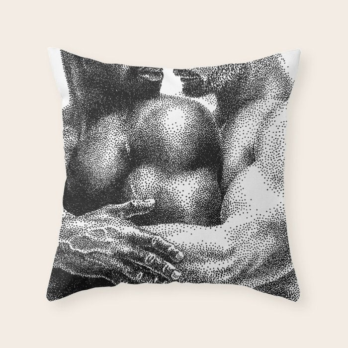 Embrace - NOODDOODs Throw Pillow Gallery Image 6