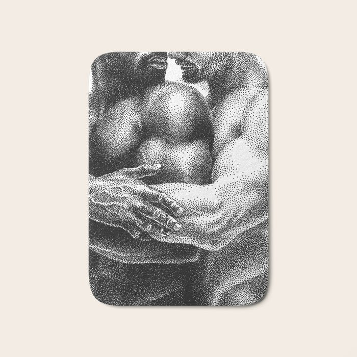 Embrace - NOODDOODs Bath Mat Gallery Image 1