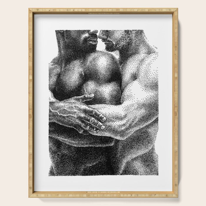 Embrace - NOODDOODs Serving Tray Gallery Image 1