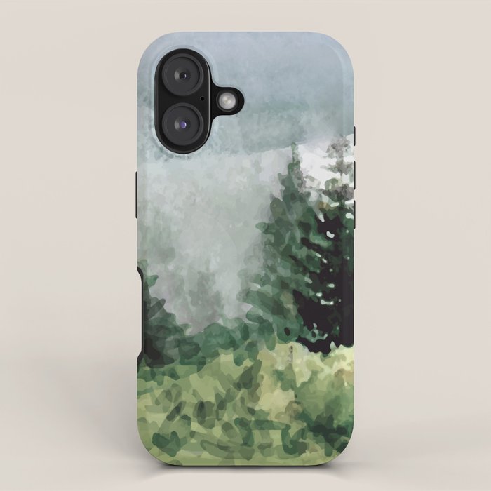 Pine Trees 2 iPhone Case Gallery Image 1