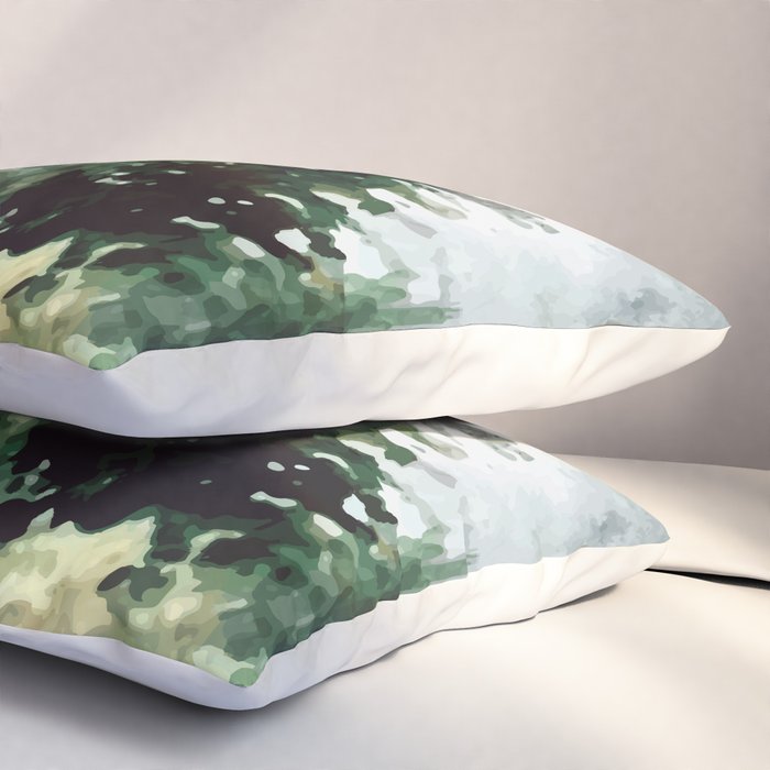 Pine Trees 2 Pillow Sham Gallery Image 3