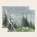 Pine Trees 2 Placemat Gallery Image 1