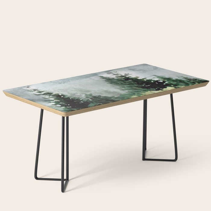 Pine Trees 2 Coffee Table Gallery Image 1
