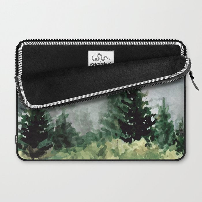 Pine Trees 2 Laptop Sleeve Gallery Image 2