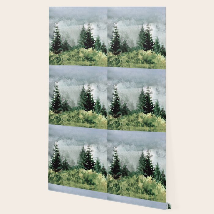 Pine Trees 2 Wallpaper Gallery Image 2