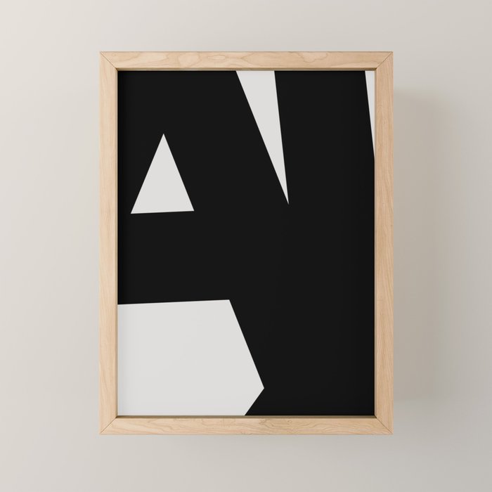 Abstract Form 01 Mini Art Print Gallery Image 1